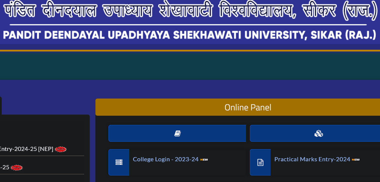Shekhawati University BSc 2nd Year Result 2025 – PDUSU Sikar B.Sc. Part 2 Results